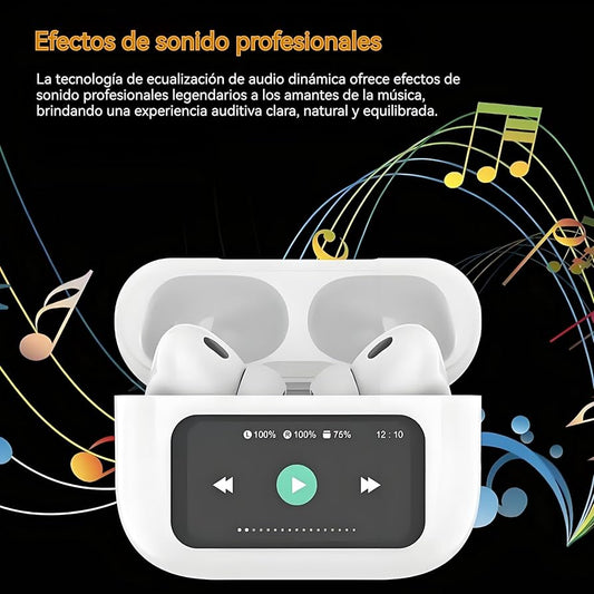 Auriculares Inalámbricos con Pantalla: Sonido de Alta Calidad y Estilo para Colombia