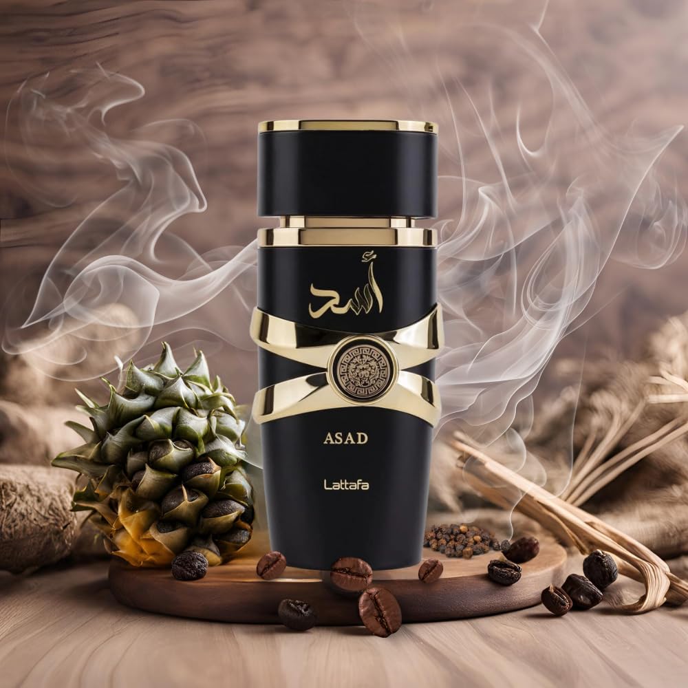Perfume Asad de Latafa y Reloj Exclusivo - Elegancia y Estilo para Colombia