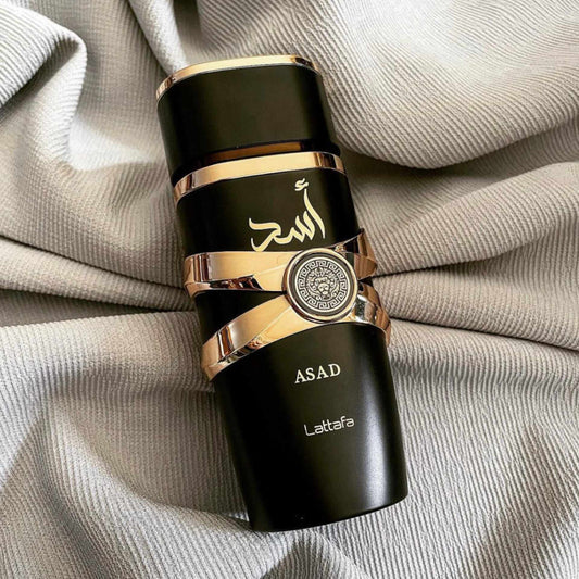 Perfume Asad de Latafa y Reloj Exclusivo - Elegancia y Estilo para Colombia